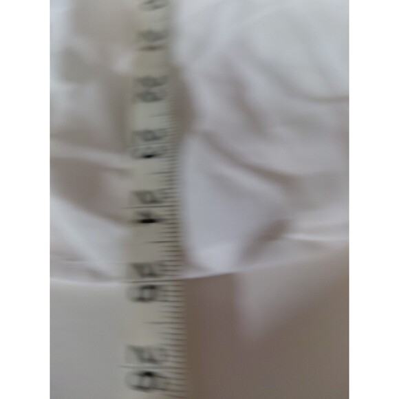 Banana Republic XL White V-Neck Sleeveless Minamalist Boxy Closet Staple Top - Picture 12 of 12